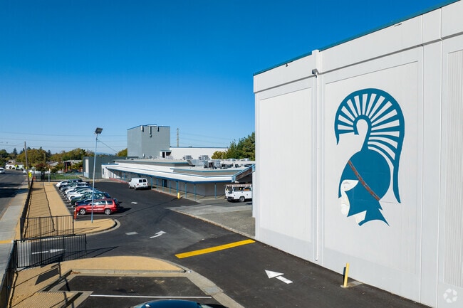 Hogan Middle School is proud of it's mascot on display for all of Vallejo to see.