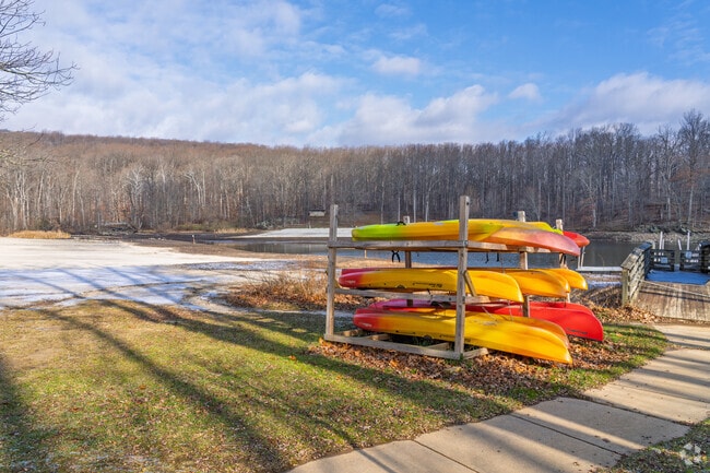 Kayaking at Cunningham Falls State Park is a popular activity for Smithsburg residents.