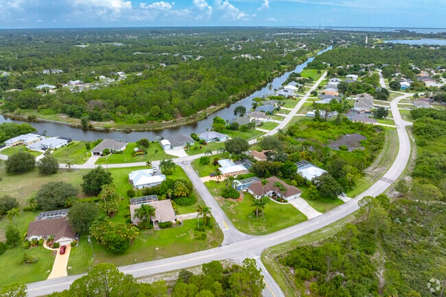 Some Sebastian Highlands homes enjoy direct water access.