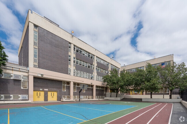 Championing education at Ebbetts Field Middle School, Brooklyn.