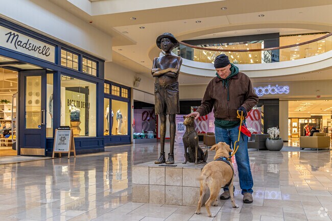 Enjoy the shops at Chestnut Hill Mall with your furry friends near Oak Hill.