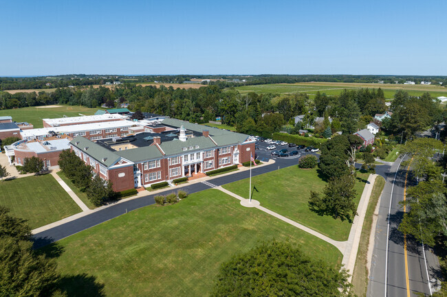 The Mattituck Junior Senior High School is the home of the Eagles, the school's mascot.