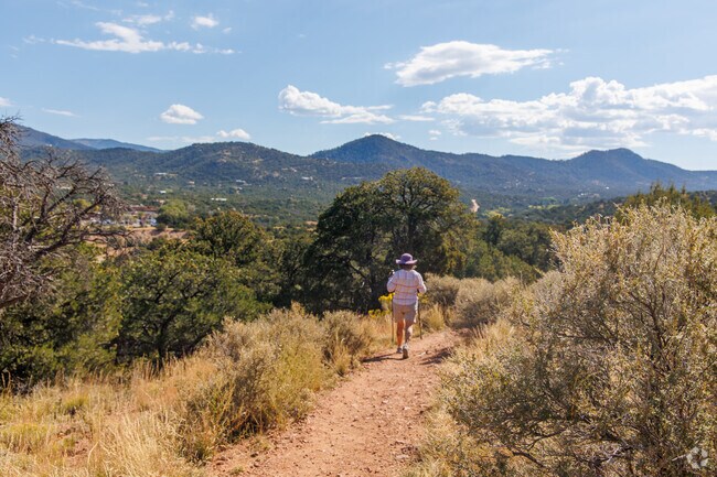 Sunlit Hills sits in a quiet part of town surrounded by nature.