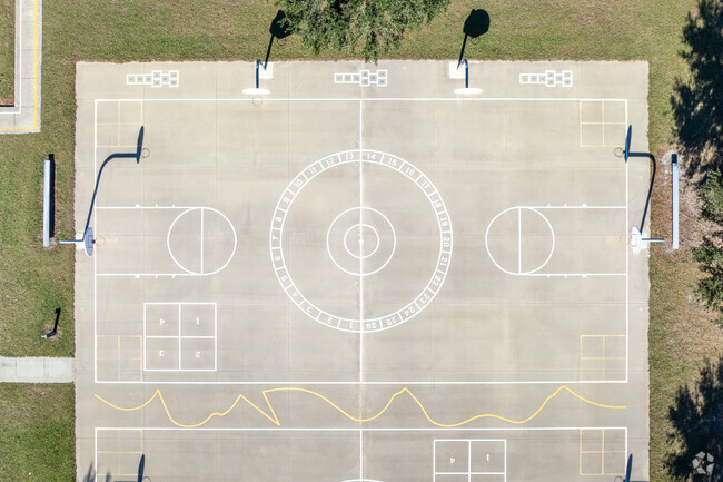 Staying active is a must at Spessard L. Holland Elementary.