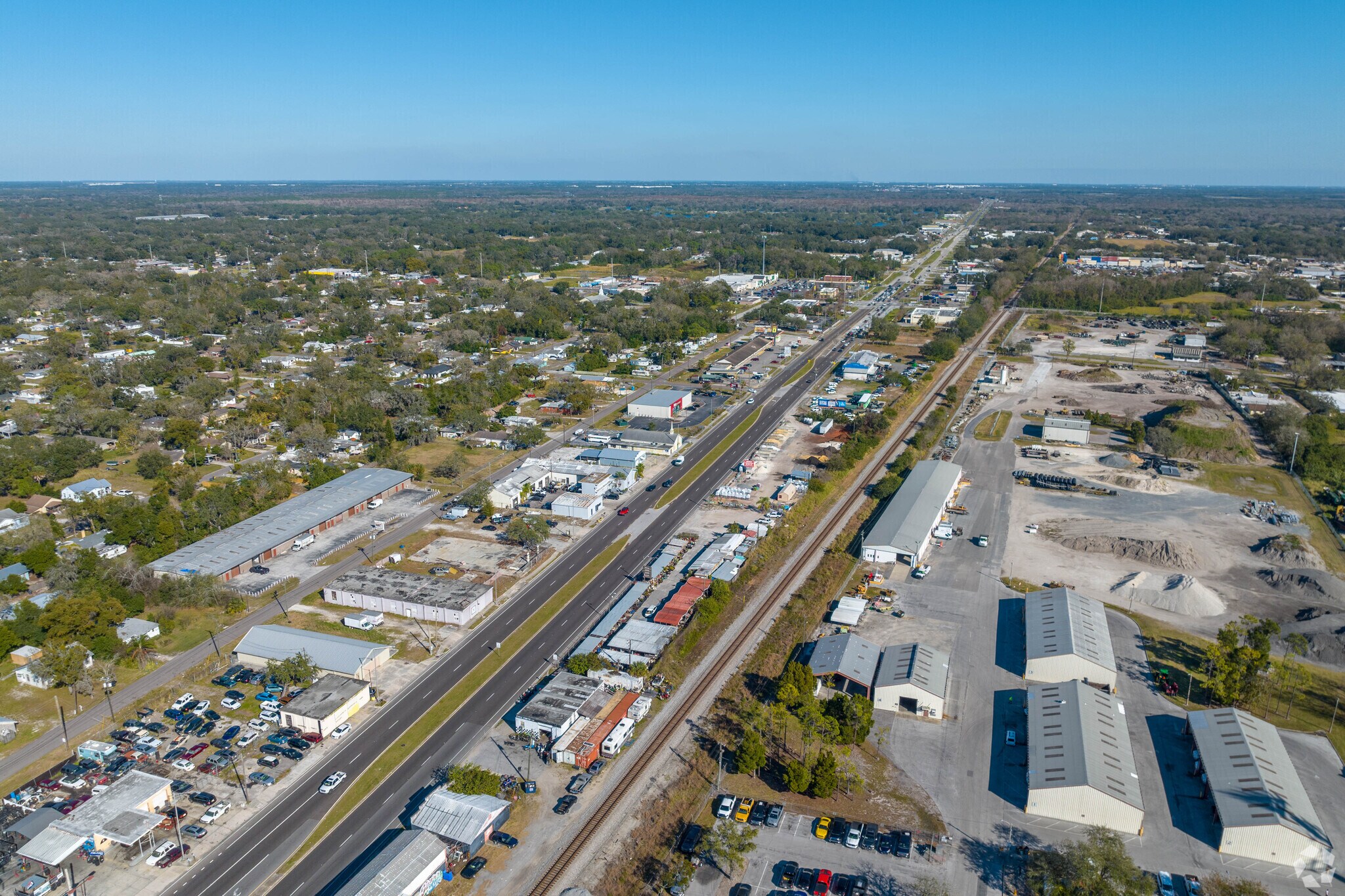 A sunny day helps to show off the Combee Settlement neighborhood.
