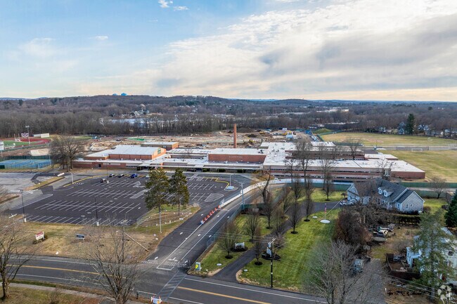 East Longmeadow High School is undergoing construction for a brand new high school.