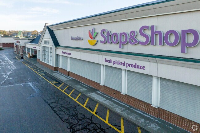Large grocery chains like Stop and Shop are a short drive from Jamestown Shores.