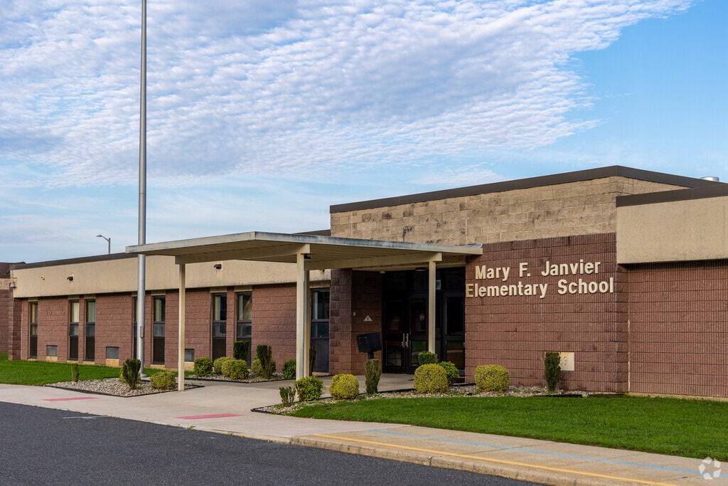 Mary F. Janvier School serves roughly 550 students from the area.