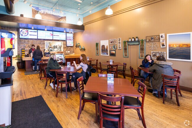 Kabob It is a hot spot for college students to grab Mediterranean cuisine in Bowling Green.