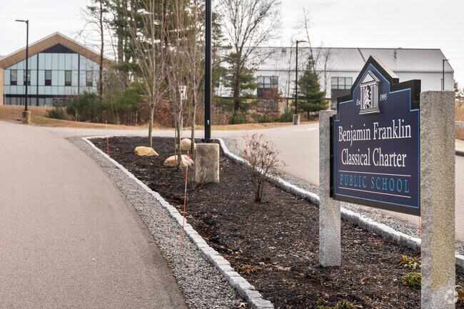 Students in grades K-8 can attend Benjamin Franklin Classical Charter Public School in Franklin.