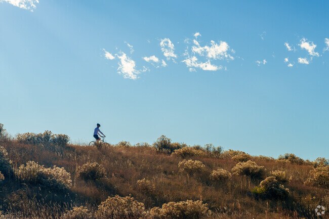 Scenic bike rides are just 10 minutes from Park View at Cherry Creek State Park.