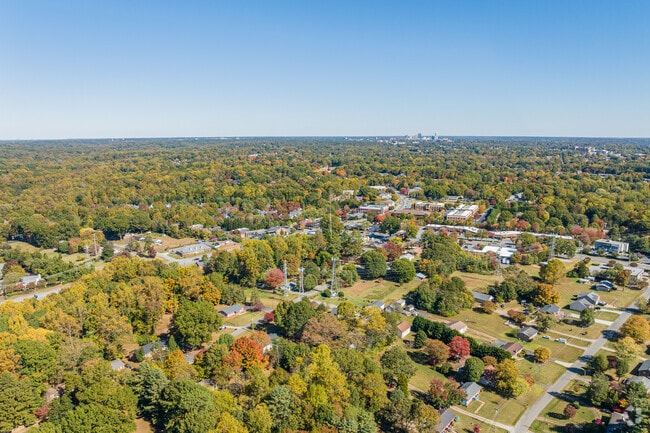 Harmony Grown-Town Center sits west of downtown Winston-Salem for quick city access.
