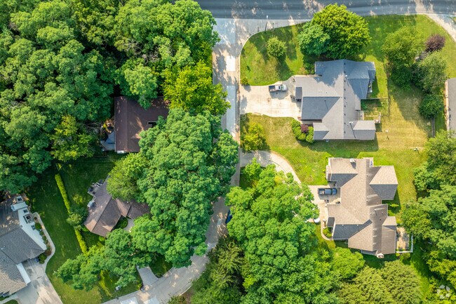 Custom homes on generous lots can be found near Saint Lawrence McAllister.