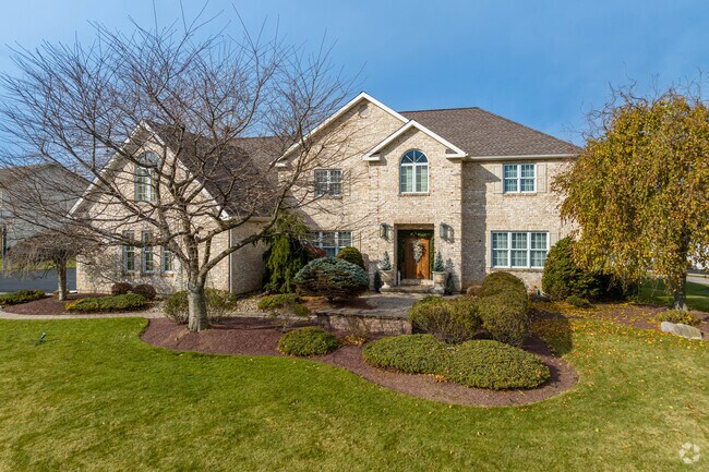 Impressive homes, with spacious lawns are scattered around Allen Township.