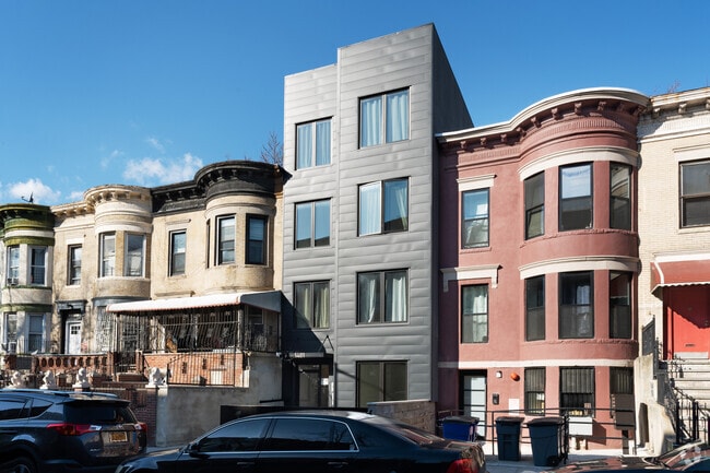 Modern condos in Crown Heights offer luxury city life.