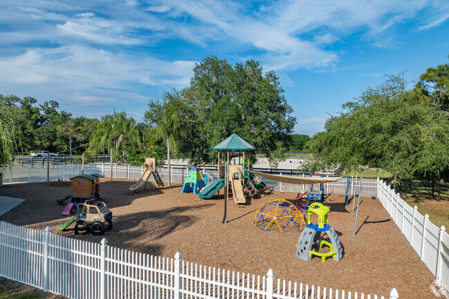 Providence Community School has nice playgrounds for younger students.