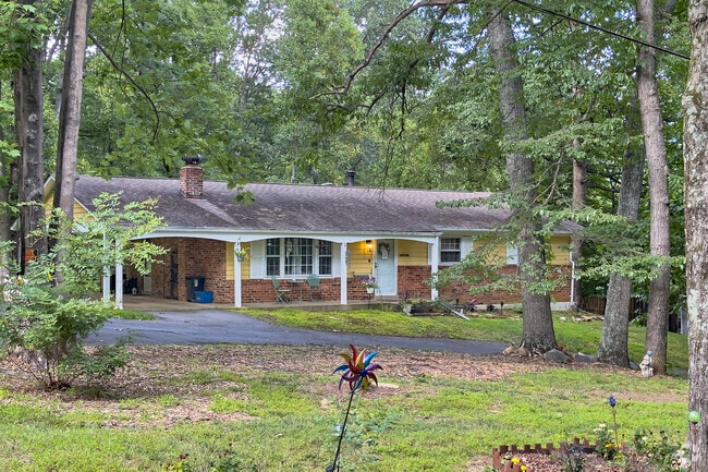 Residents live amidst the trees and wilderness in Bull Run Mountain Estates.