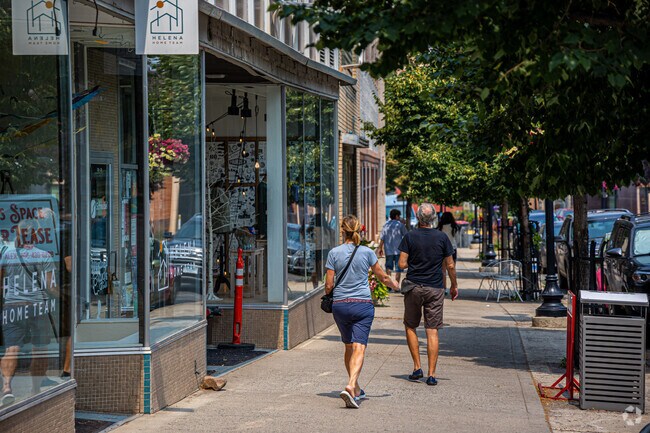 You might find yourself stopping every so often to check out the great stores on Broadway.