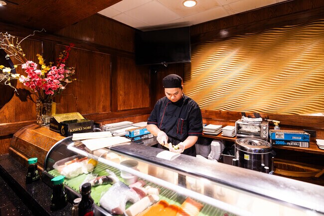 Koto Sushi creates some of the most beautiful sushi rolls in Crestwood.