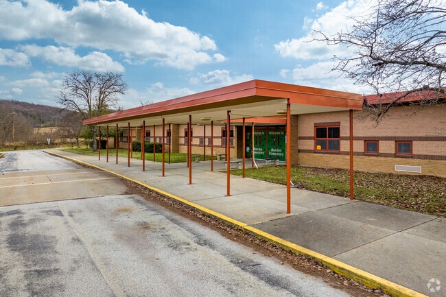 Enter Mendon Elementary School and get ready to learn.