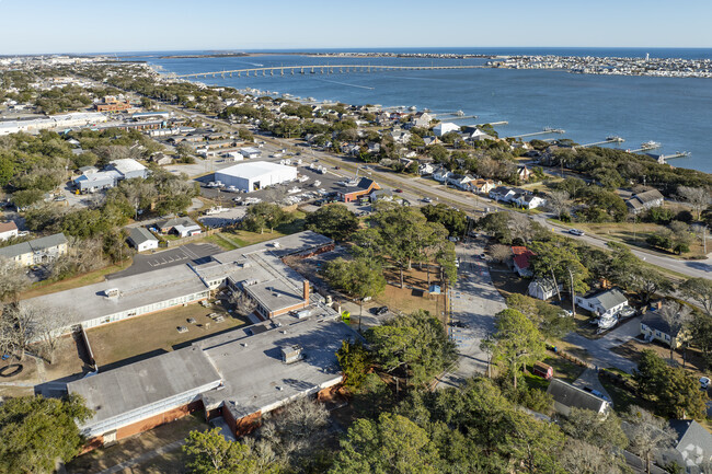 Morehead Elementary School at Camp Glenn lies just outside of downtown Morehead City.