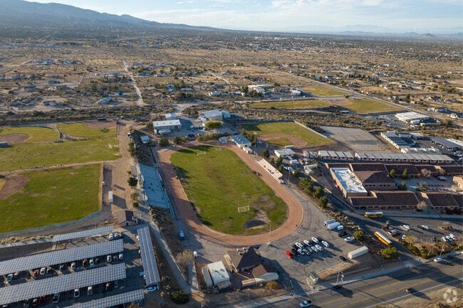 The beautiful campus of Serrano High includes modern amenities for students.
