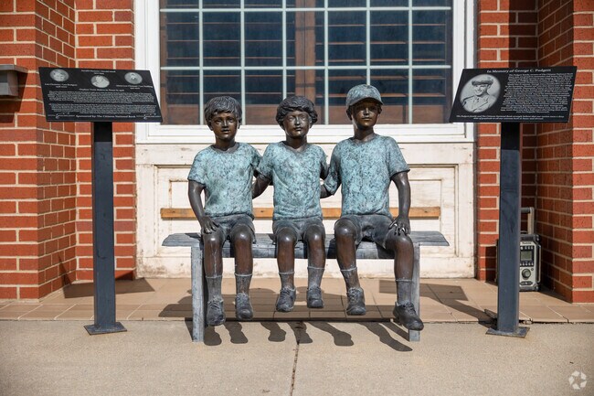 Downtown Concordia offers historic reads and along its sidewalks.