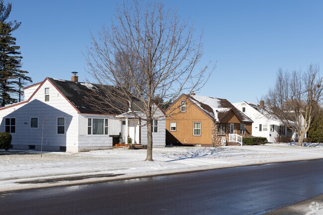 Bungalow style homes are the most prominent style with just enough room.