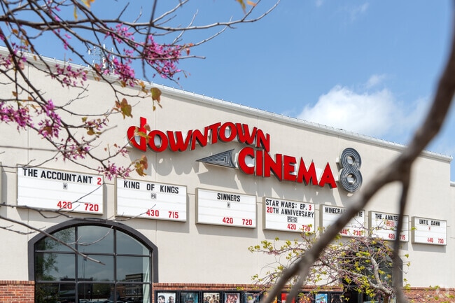 Residents of Kirksville see new releases at Downtown Cinema on Elson Street.