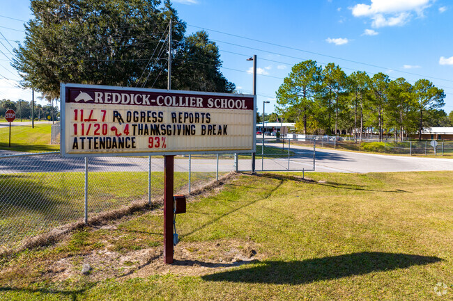 Reddick-Collier Elementary School provides education in the neighborhood of Riddick- Macintosh.