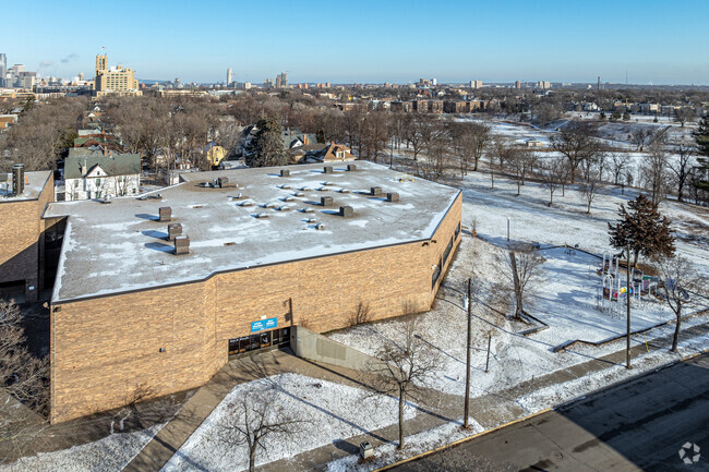 Heritage STEM Academy is adjacent to Powderhorn Park.