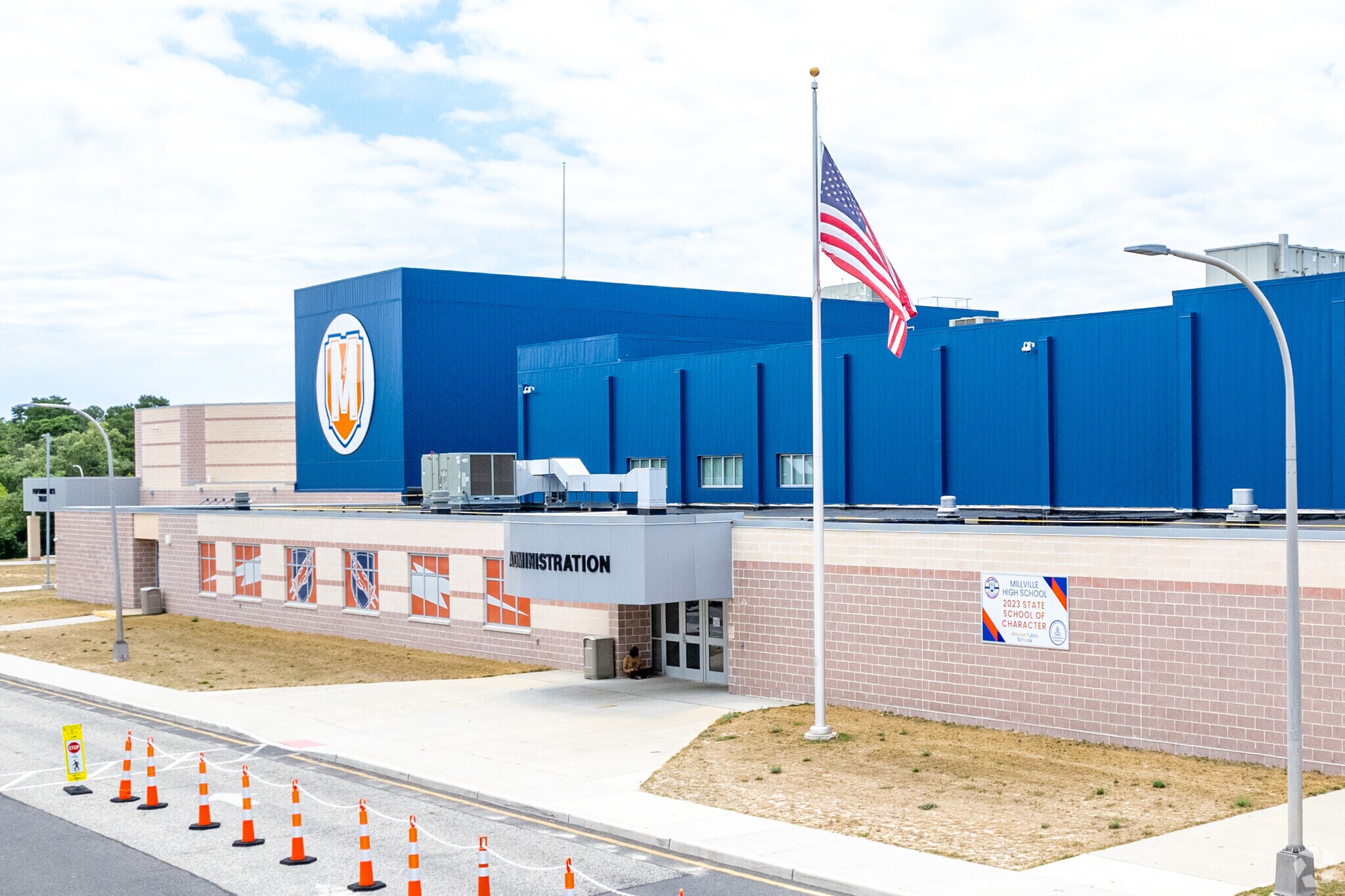 Millville Senior High School is where students can continue their education.