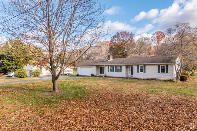 Ranch-style homes remain a staple in New London Township’s suburban streets.