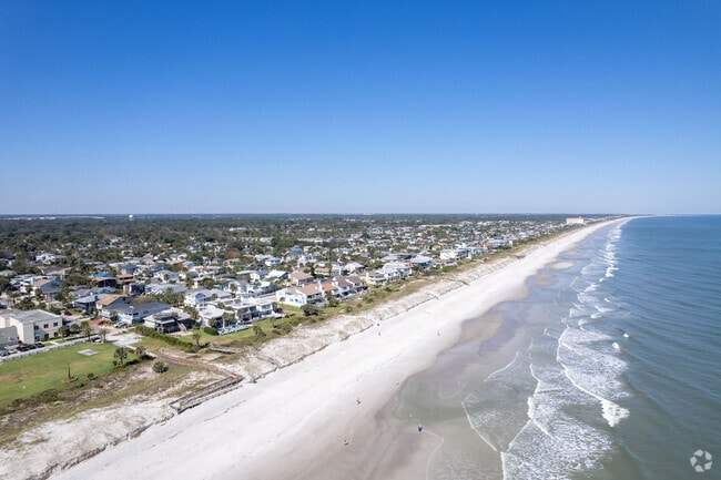 A sunny day helps to show off the beach in the Neptune Beach neighborhood.