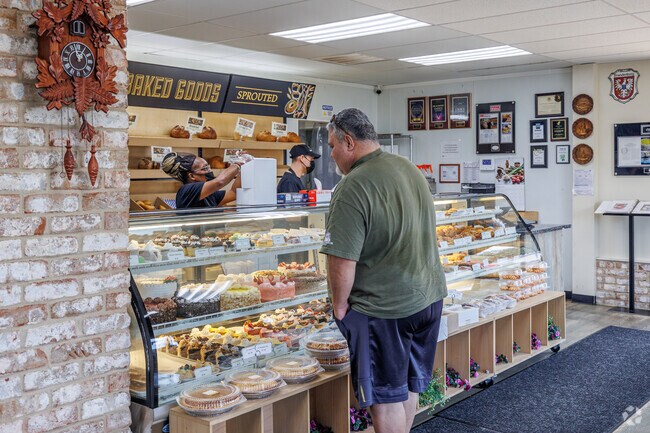 Bavarian Bakery and Deli, in Kent Acres, has fresh baked goods and deli sandwiches daily.
