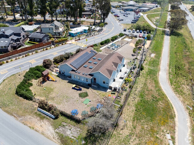 Engaging classroom activities at Wilkinson School in El Granada.