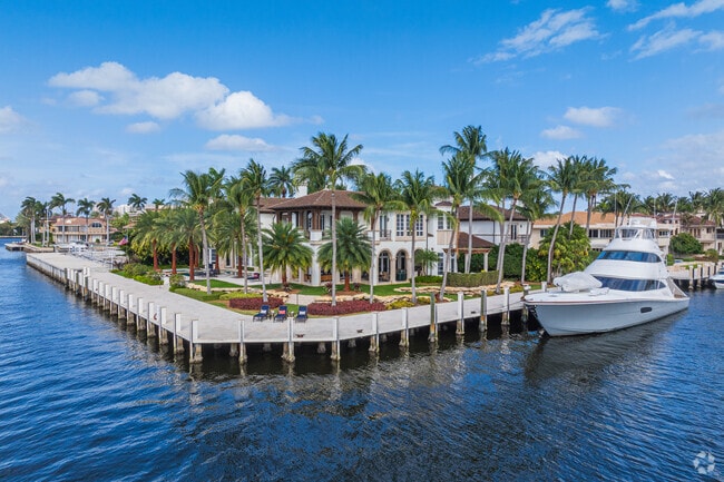 Enjoy waterfront living in a Luxury mansion on Harbor Beach.