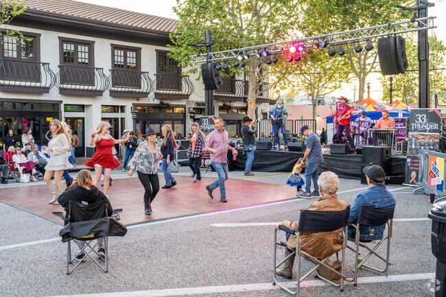 Guests can let loose at the Senses Block Party in Newhall.