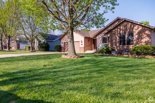 Homes in Kelsey Norman South sit close together with smaller yards.