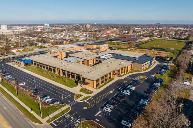 Gemini Middle School scored a B+ on Niche.com