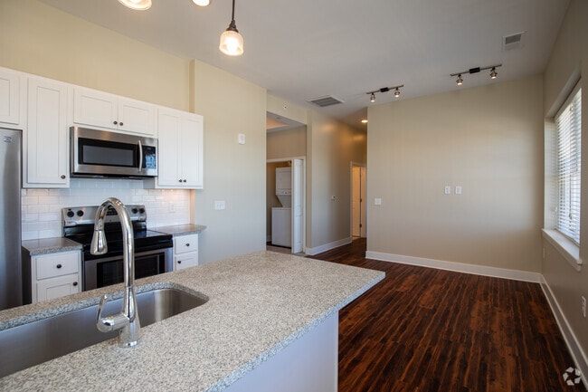 Kitchen and Living room
