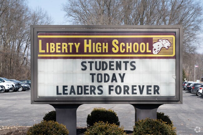 Welcome to Liberty High School in Girard, Ohio.