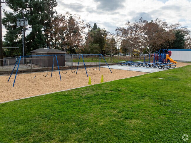 Cullen Elementary School playground is well kept for students to enjoy.