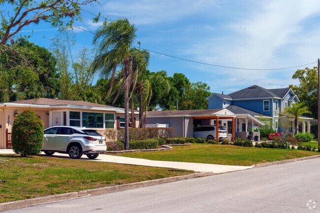 Renovated smaller single-family homes are common in Audubon Park.