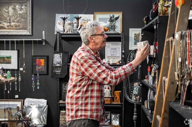 Visit the Pendleton Art Center by Springhill to see several unique shops.