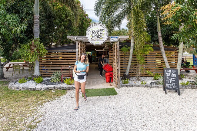 Southwest Ranches Farmers Market is five miles away from Green Meadows.