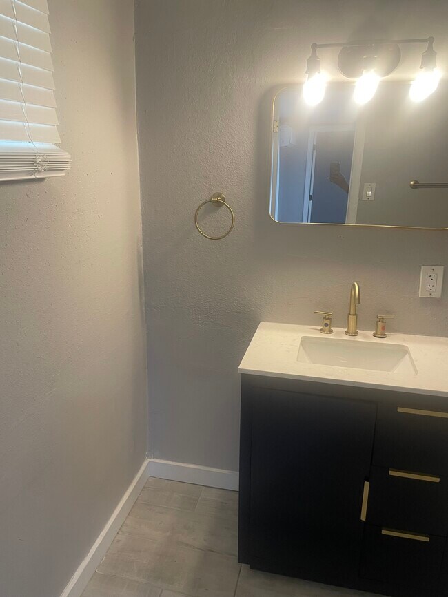 Newly remodeled bathroom