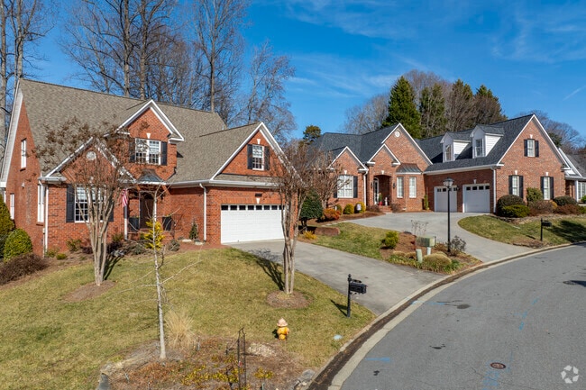 Brick homes are a popular choice in many South Fork communities.