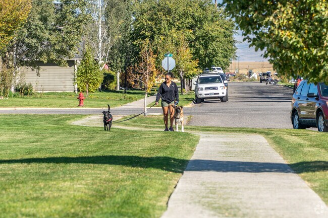 Enjoy a brisk morning walk at Flanders Creek Park.