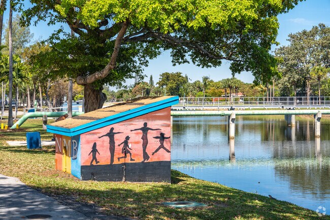 Snake Creek Canal in Windward is a popular spot to walk and people watch.